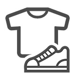 ウェア・シューズに対応