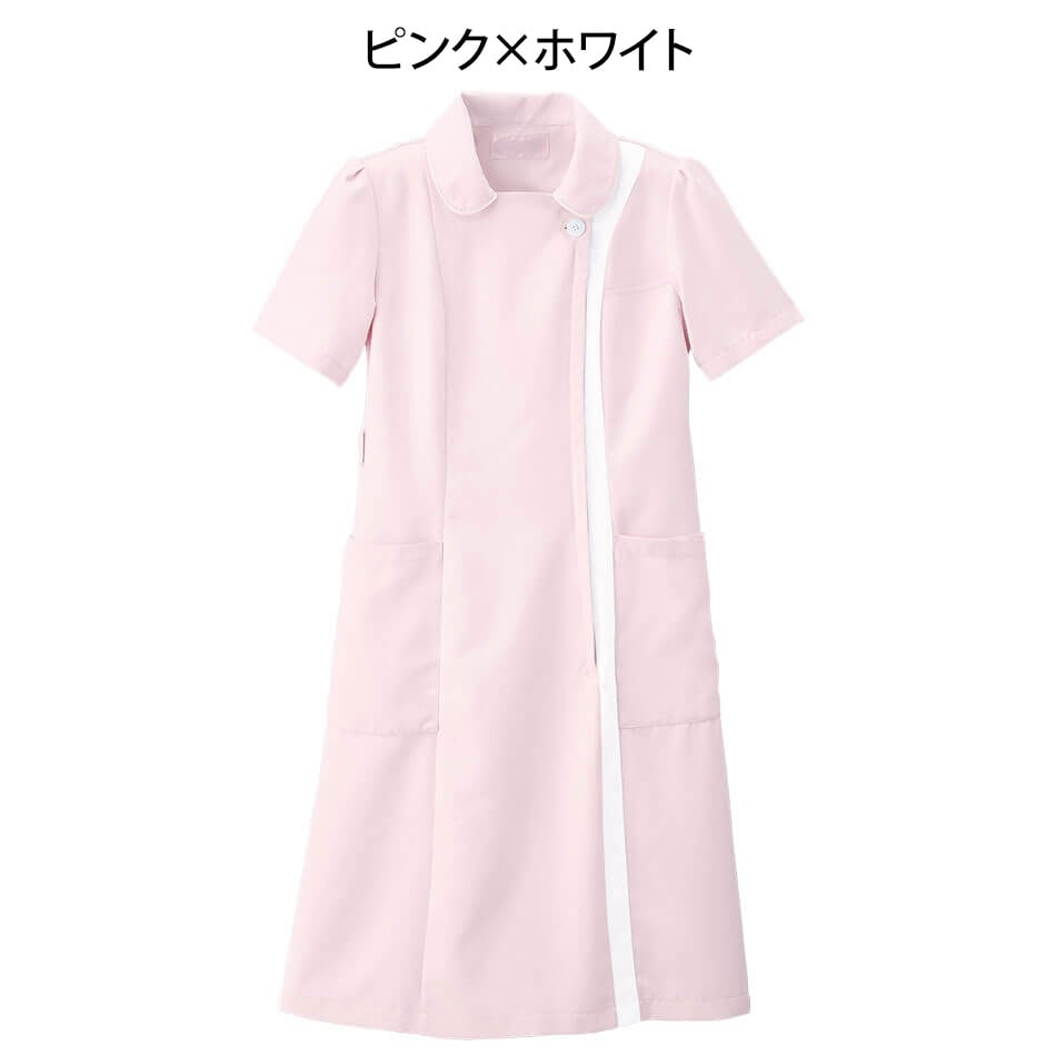 マシュマロツイル バイカラーワンピース
