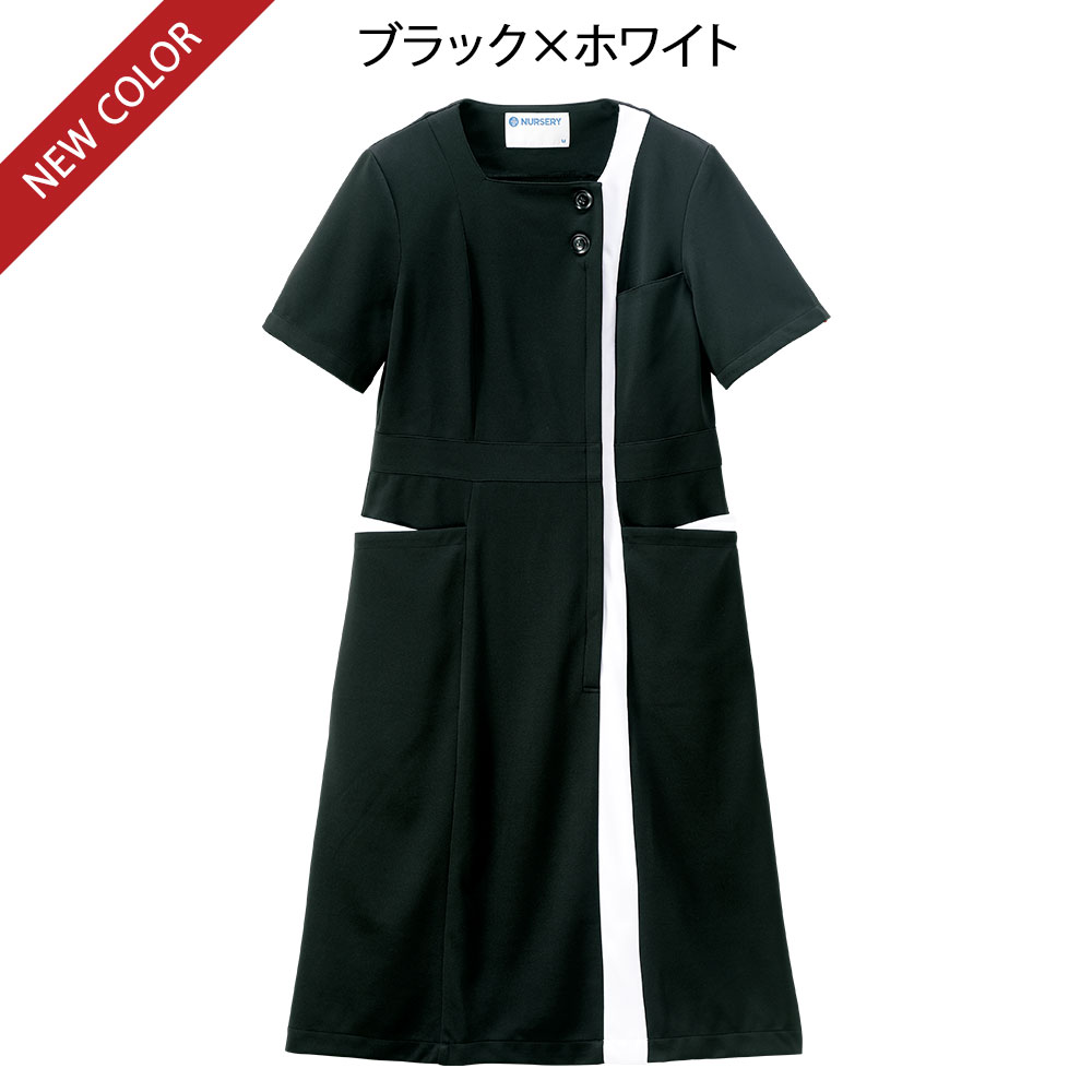 スクエアカラーワンピース