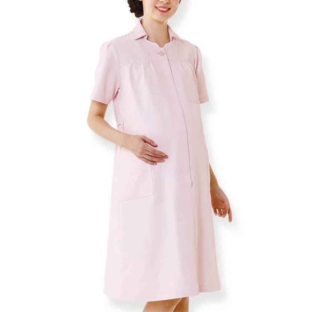 マタニティ　マシュマロツイルワンピース
