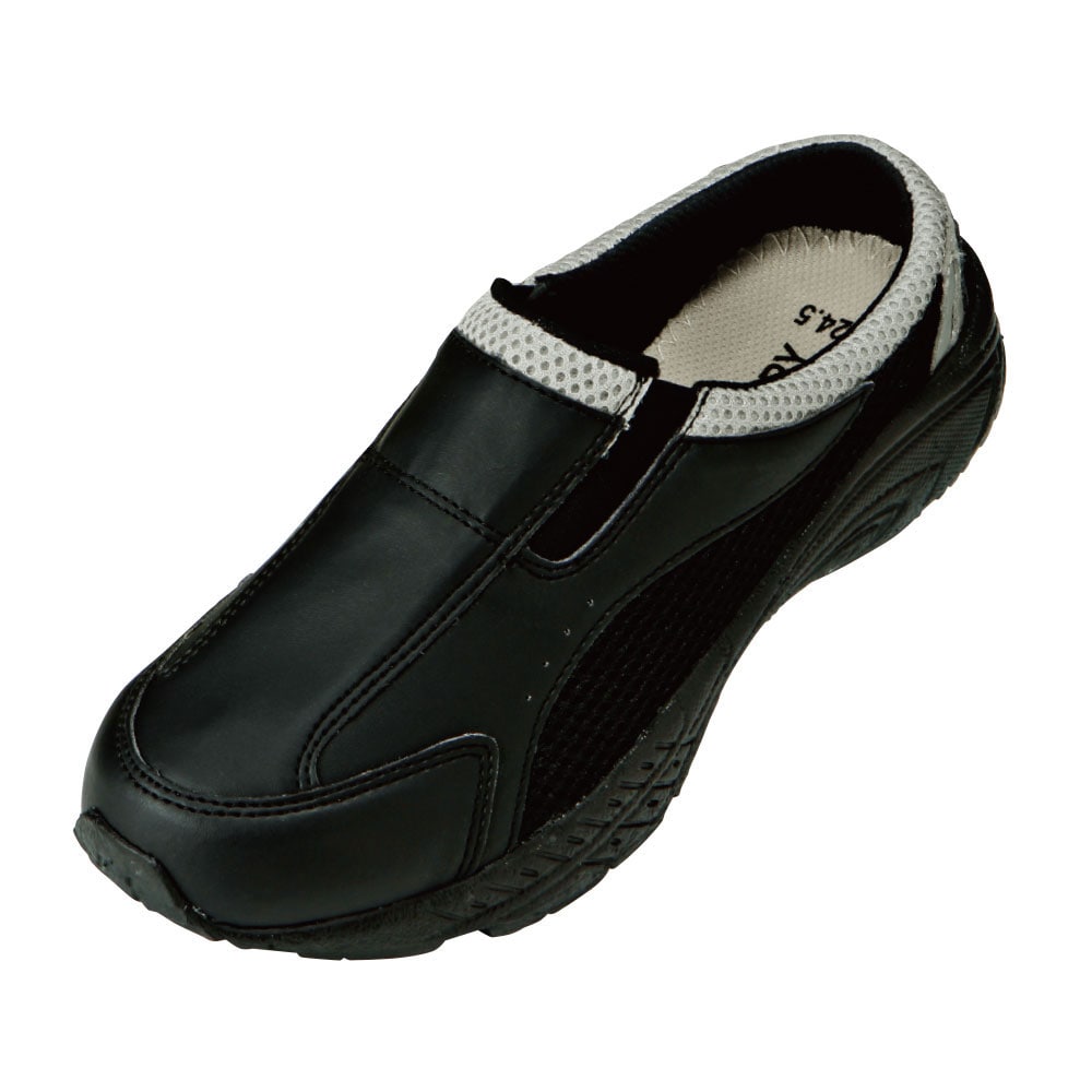 履き口ふんわりサボシューズ