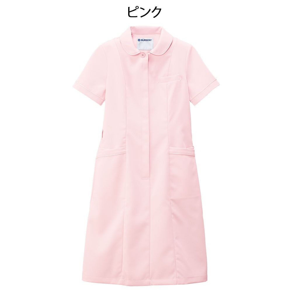制電クールストレッチ パイピングワンピース