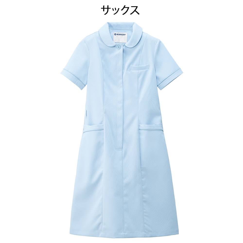 制電クールストレッチ パイピングワンピース