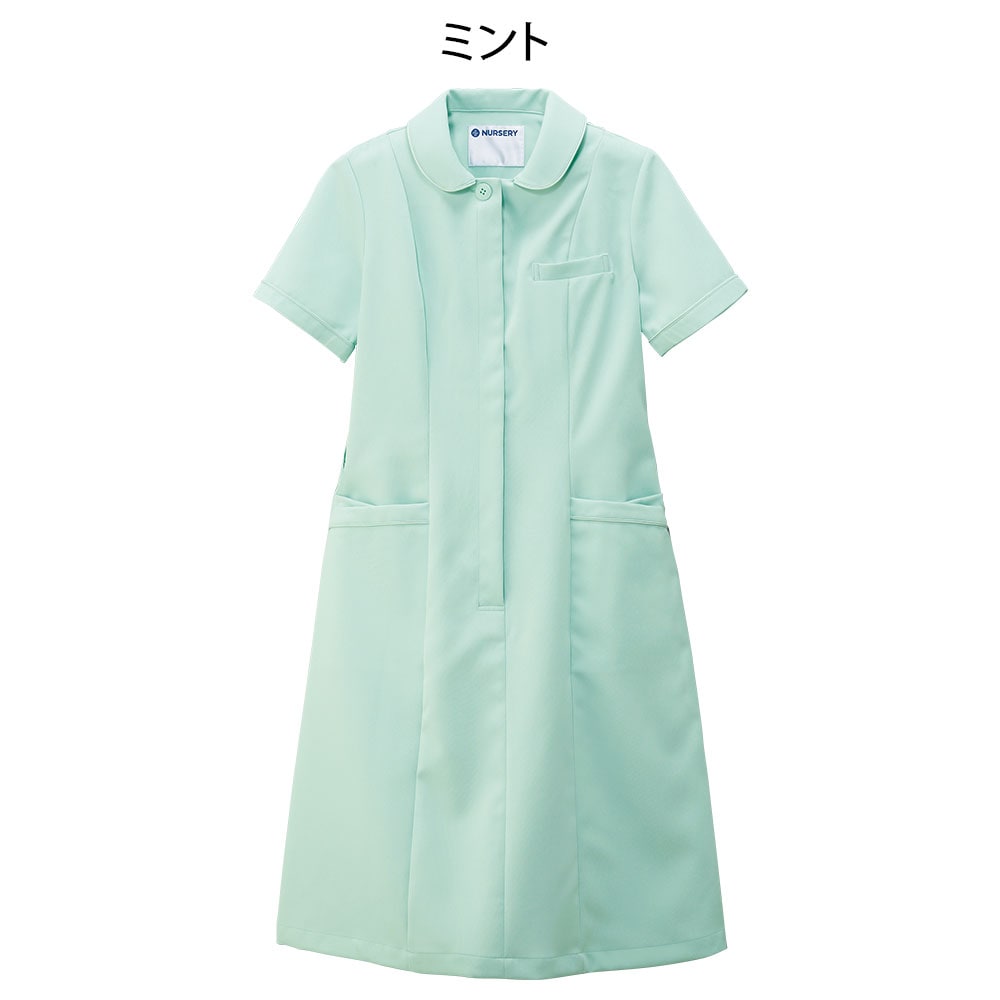 制電クールストレッチ パイピングワンピース