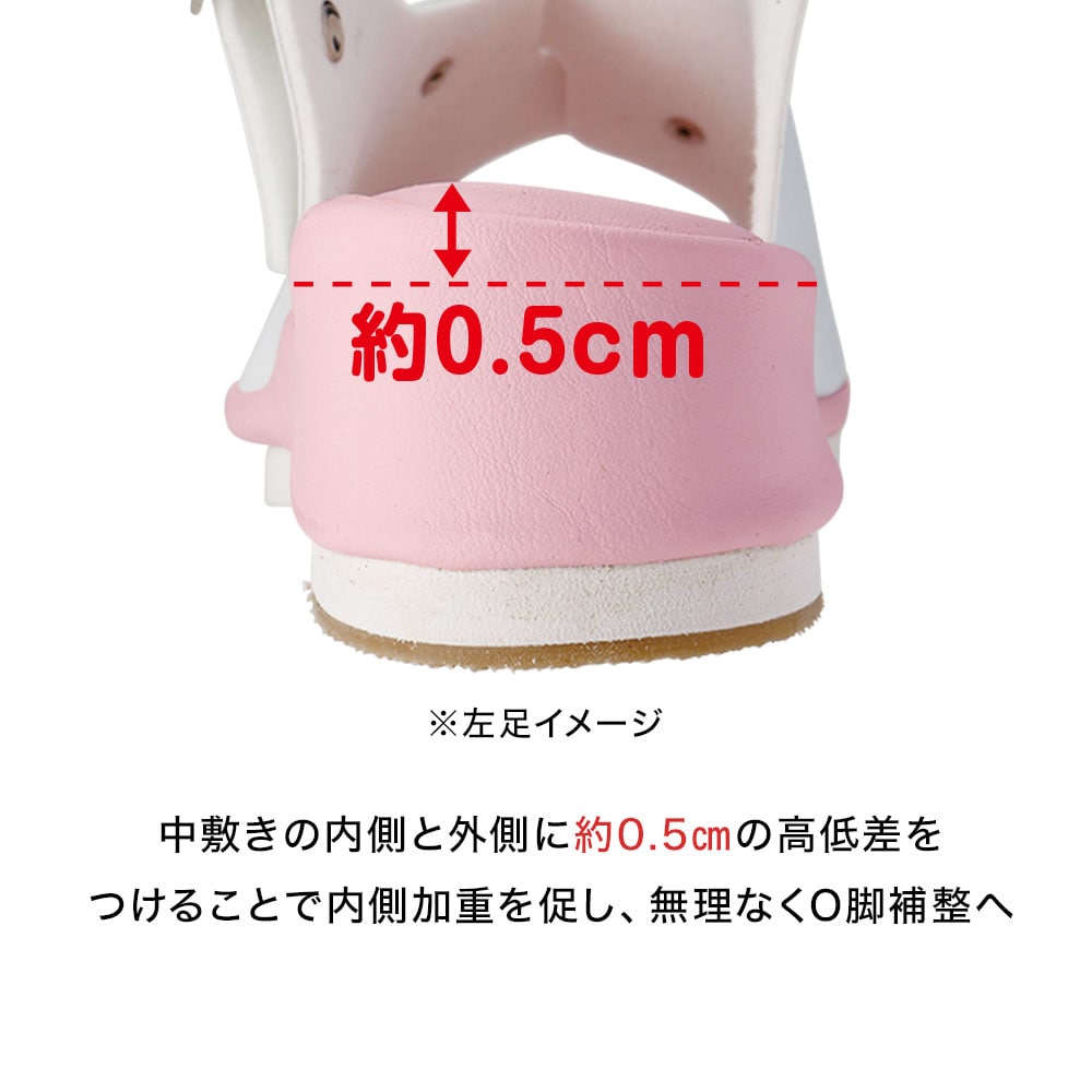 O脚サポート2Wayサンダル