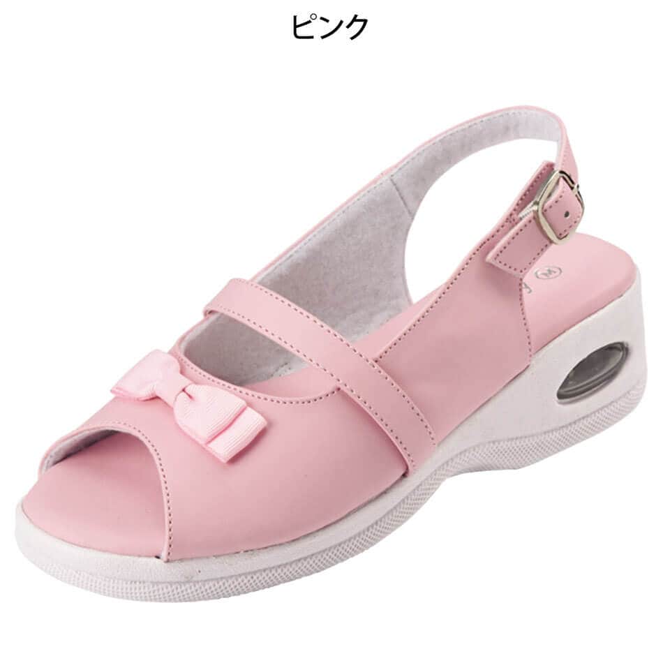 軽量EVAエアーサンダル リボンベルト