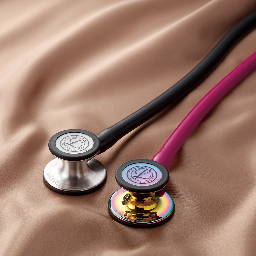 リットマン 聴診器 Cardiology ブラック カーディオロジー4 エディション ステート Littmann 6200 IV レッドステム 3M