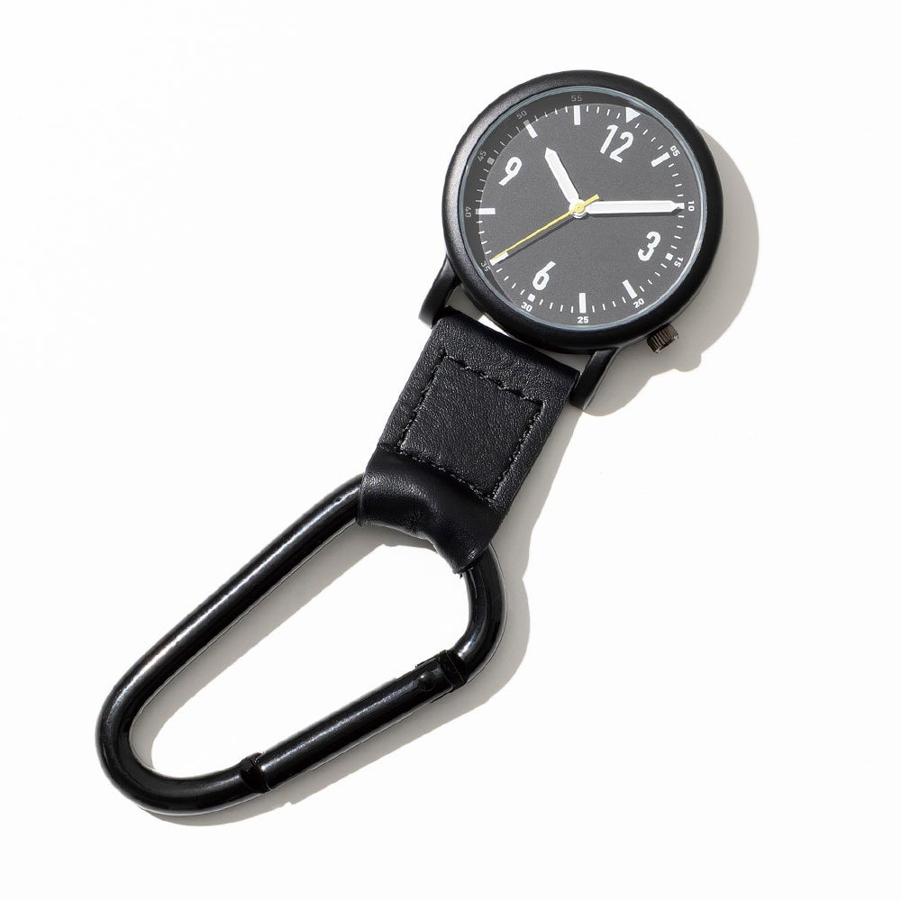 ALL BLACK カラビナウォッチ