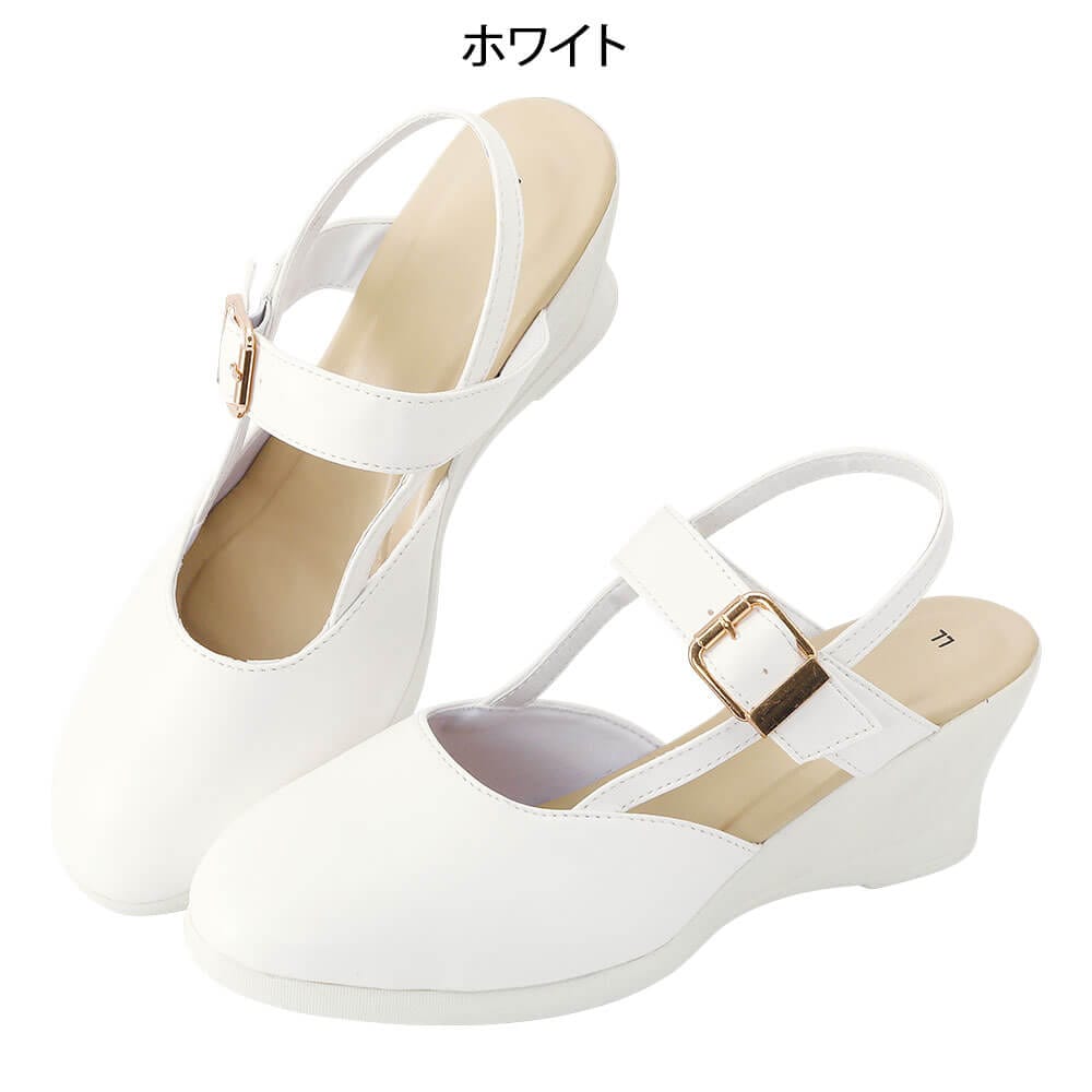 バックルオフィスサンダル