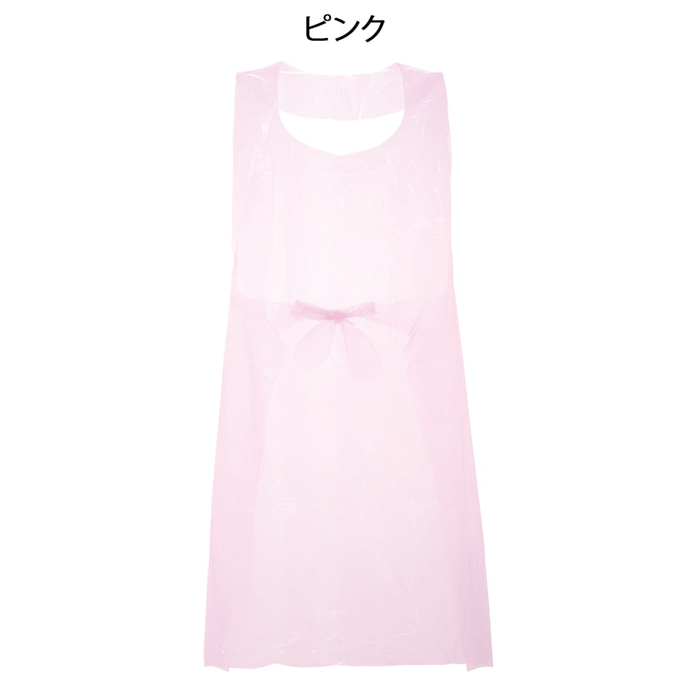 袖なし 使い捨てエプロンN(50枚入)