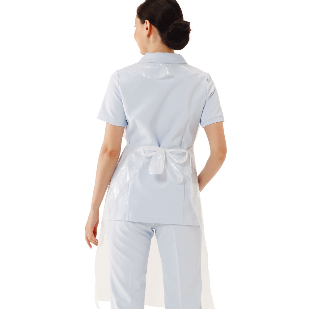 袖なし 使い捨てエプロンN(50枚入)