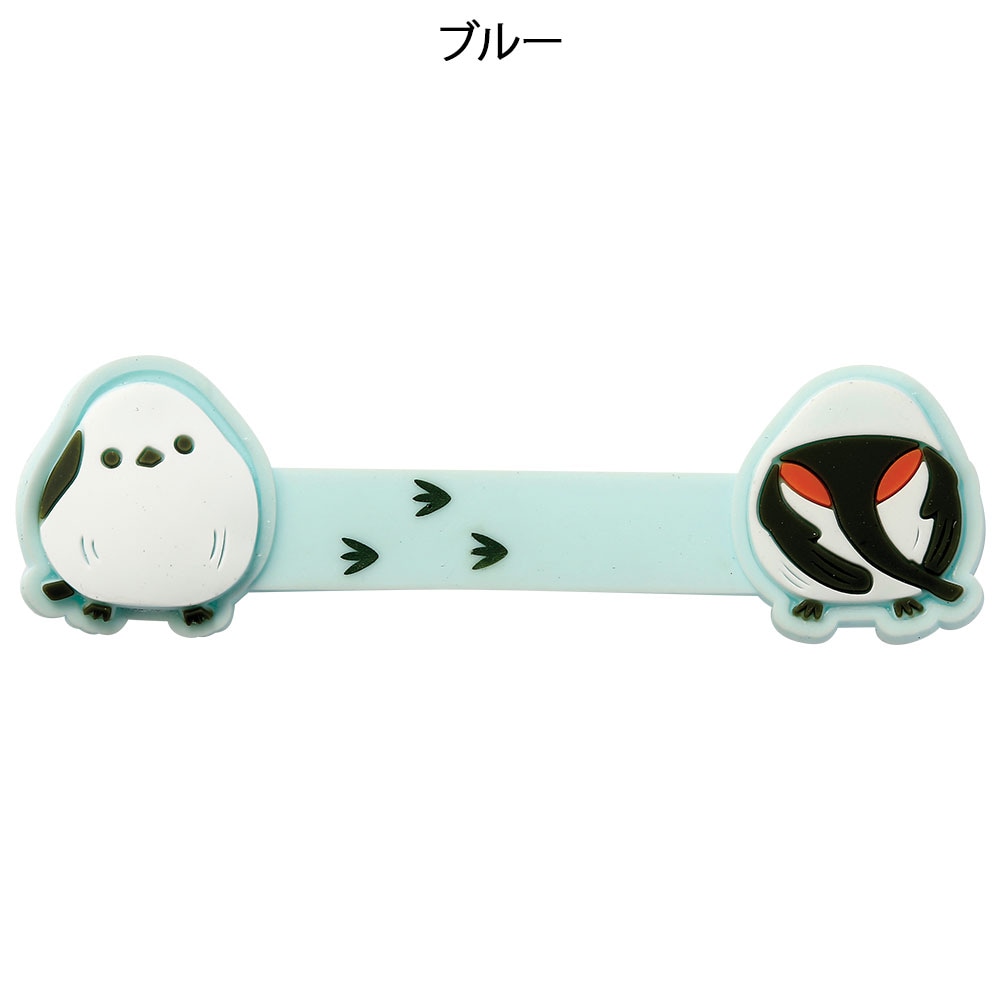 聴診器で羽をやすめるシマエナガのステートマーカー
