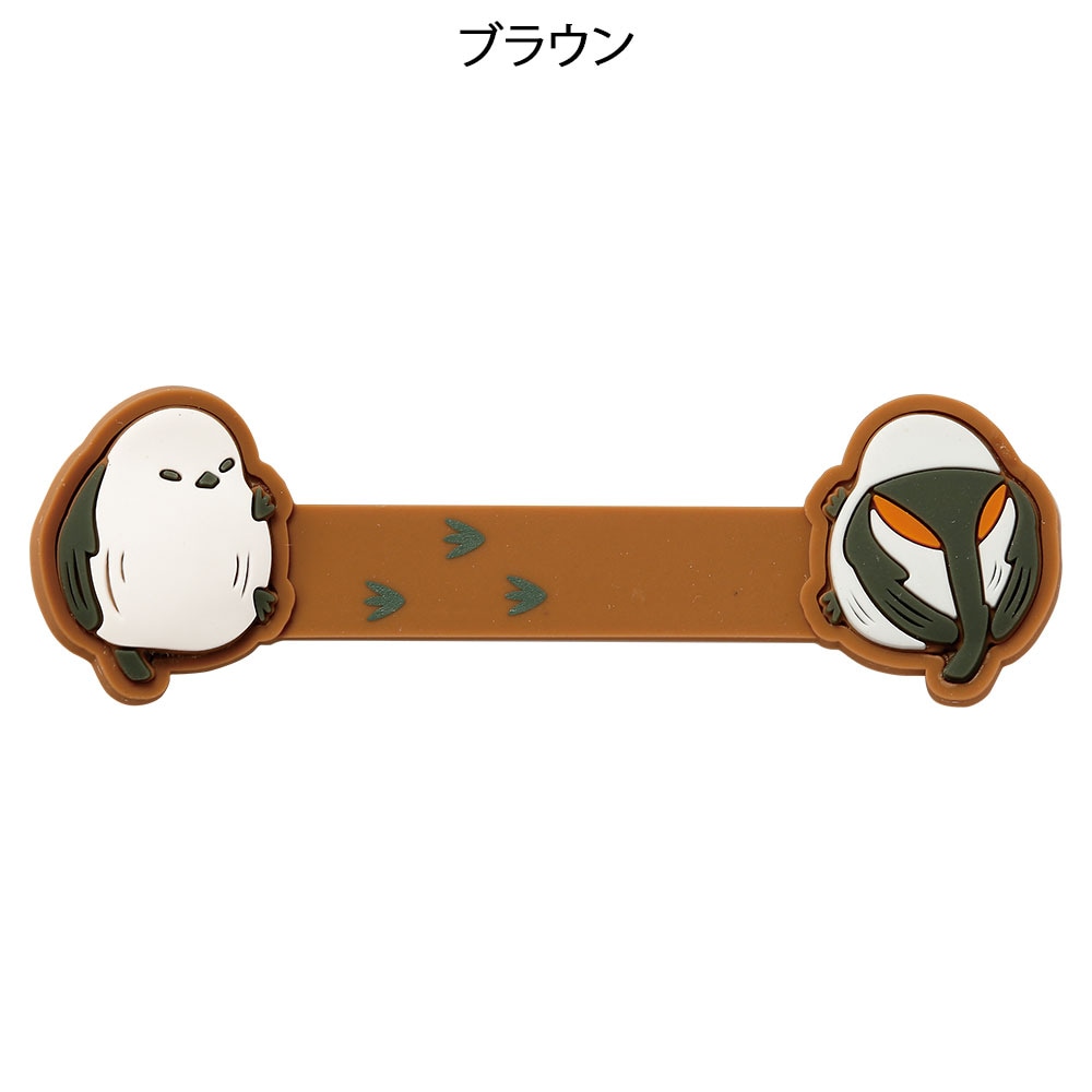 聴診器で羽をやすめるシマエナガのステートマーカー