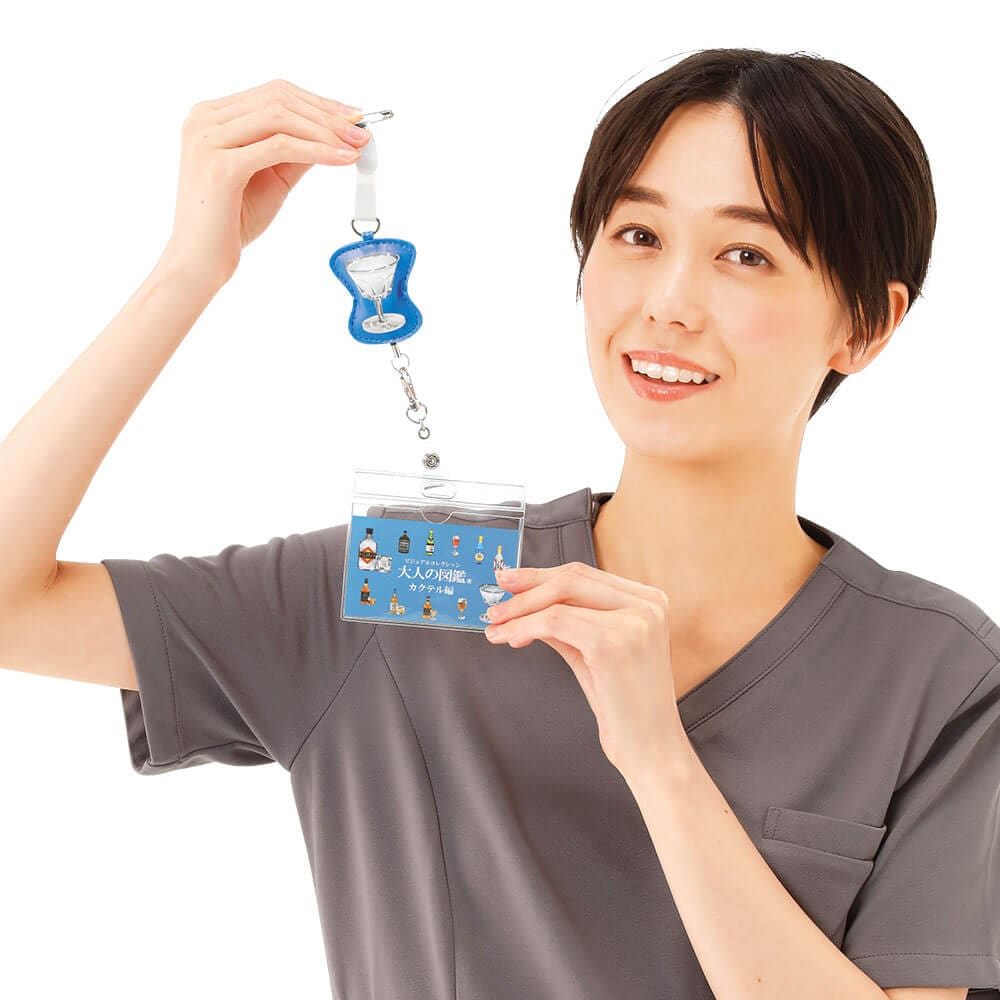 大人の図鑑 リール付きネームホルダー