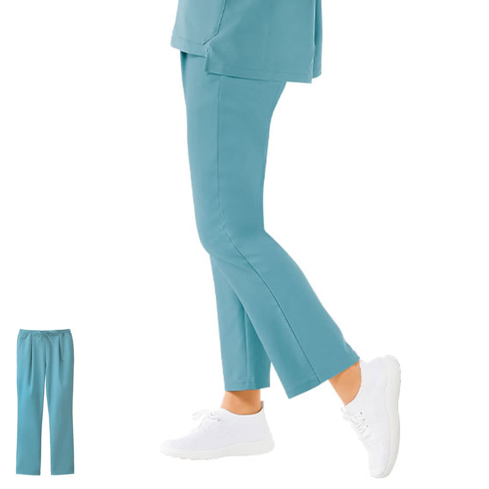 おなかすっきりサポート スクラブパンツ