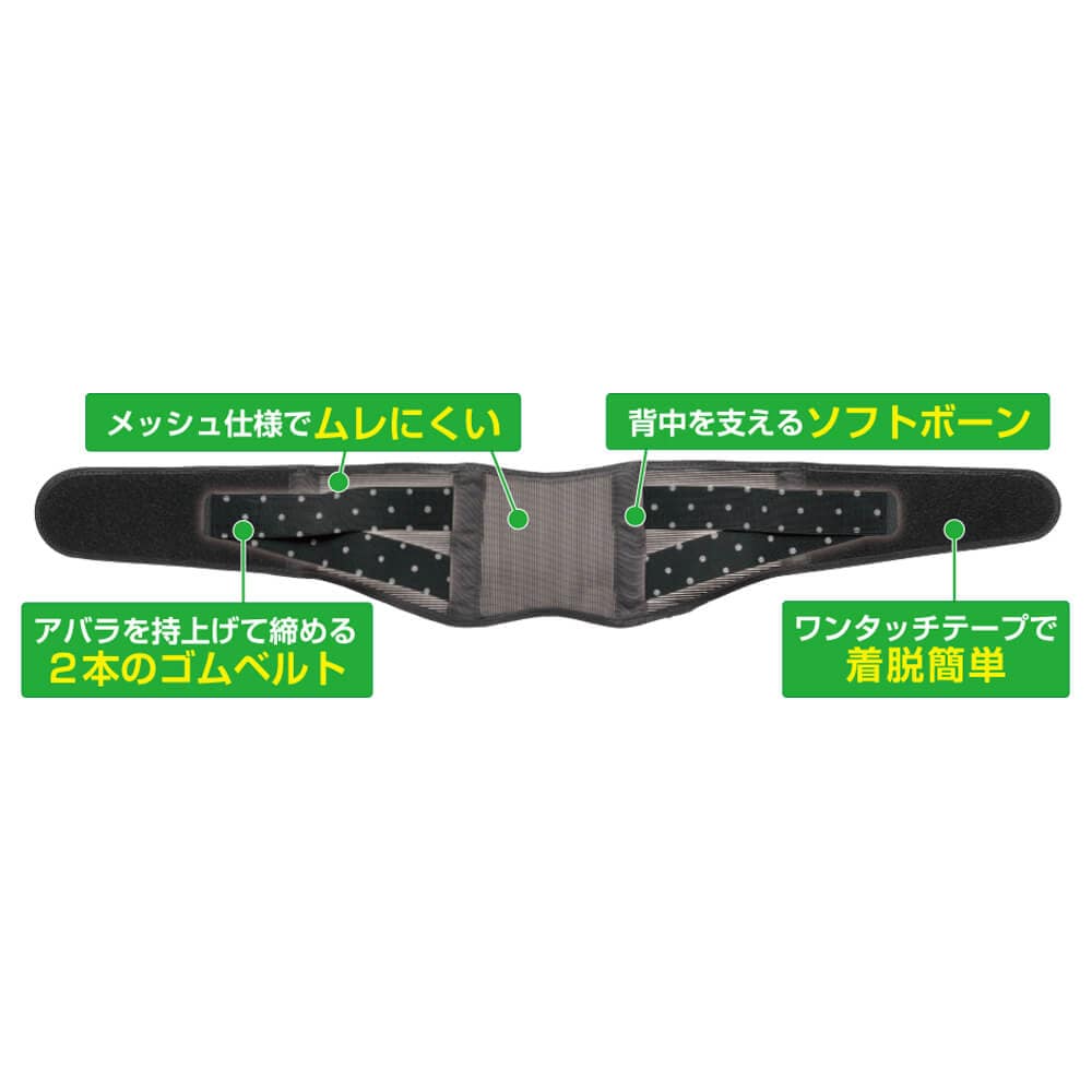 エリ先生の美姿勢あばらWベルト