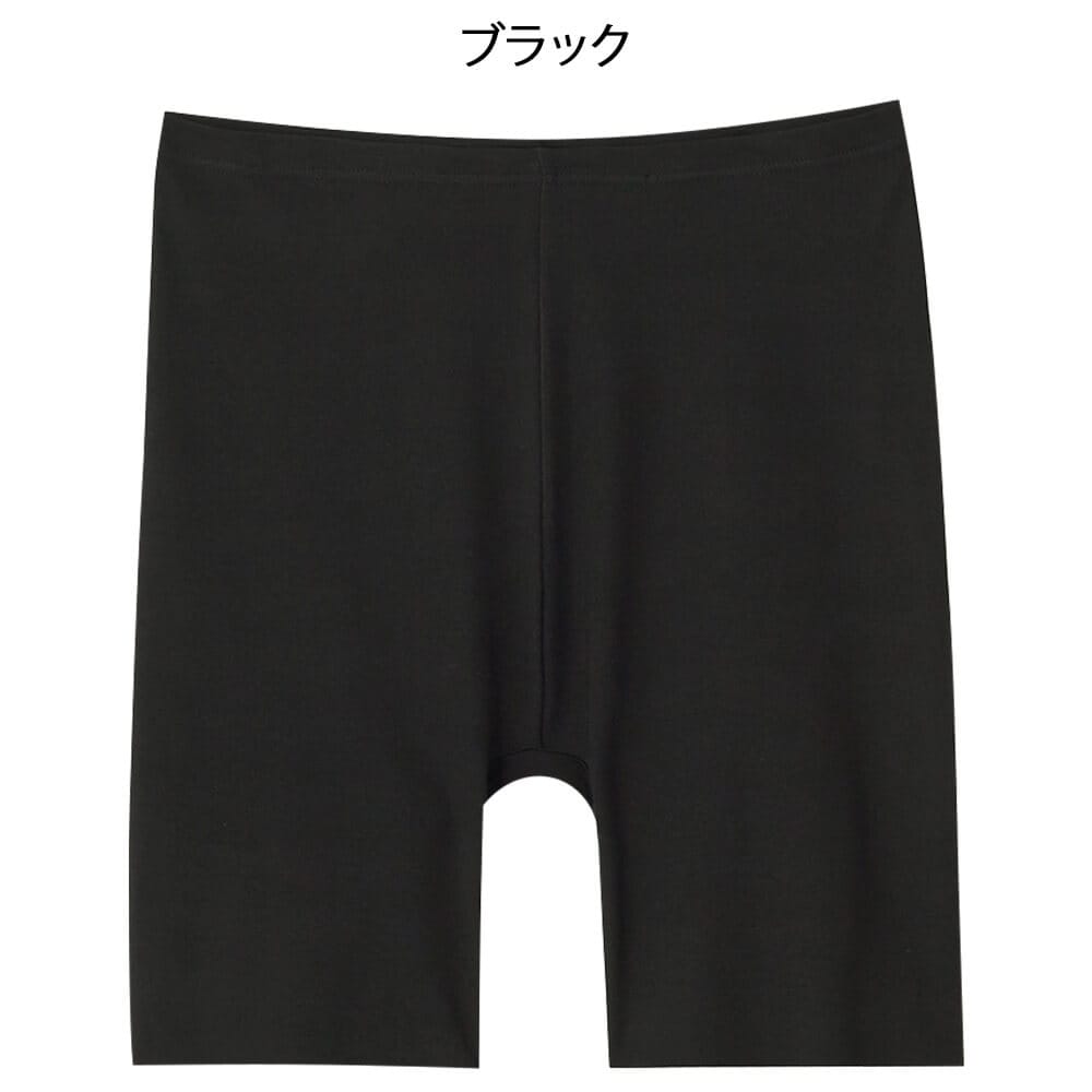 素肌さらり レギュラーショーツ(2分丈) MC7163N