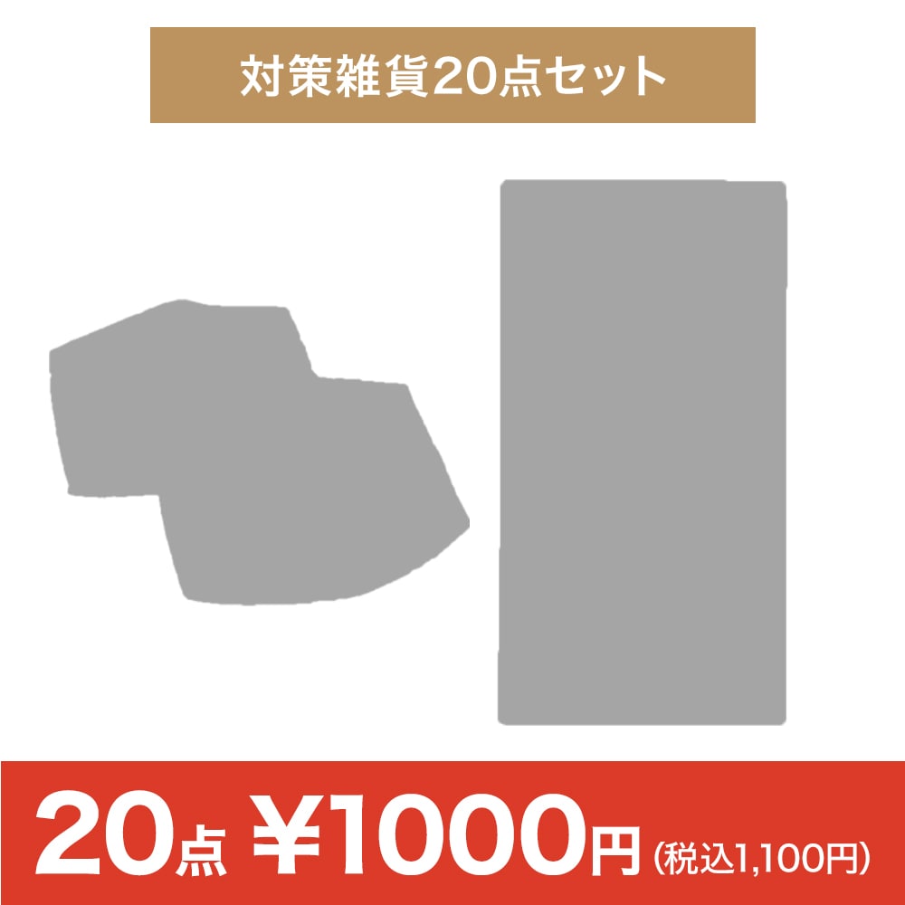 【決算セール】対策雑貨20点セット