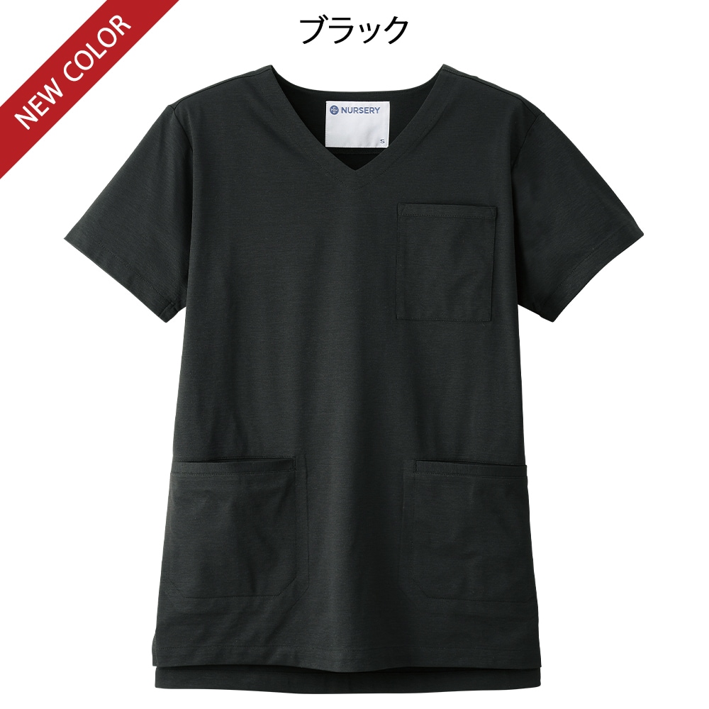 楽ちんなのにきちんと見えるスクラブみたいなTシャツ(男女兼用)