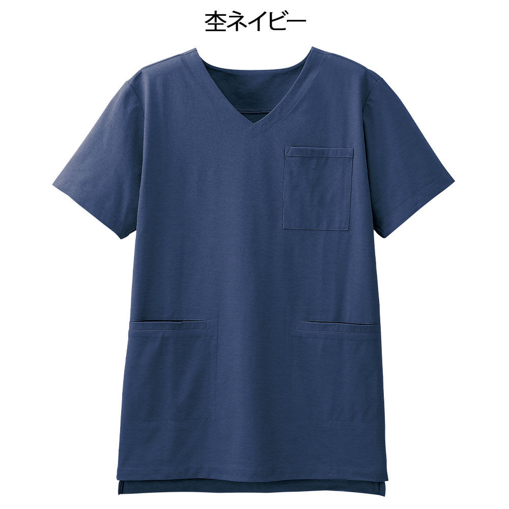 楽ちんなのにきちんと見えるスクラブみたいなTシャツ(男女兼用)