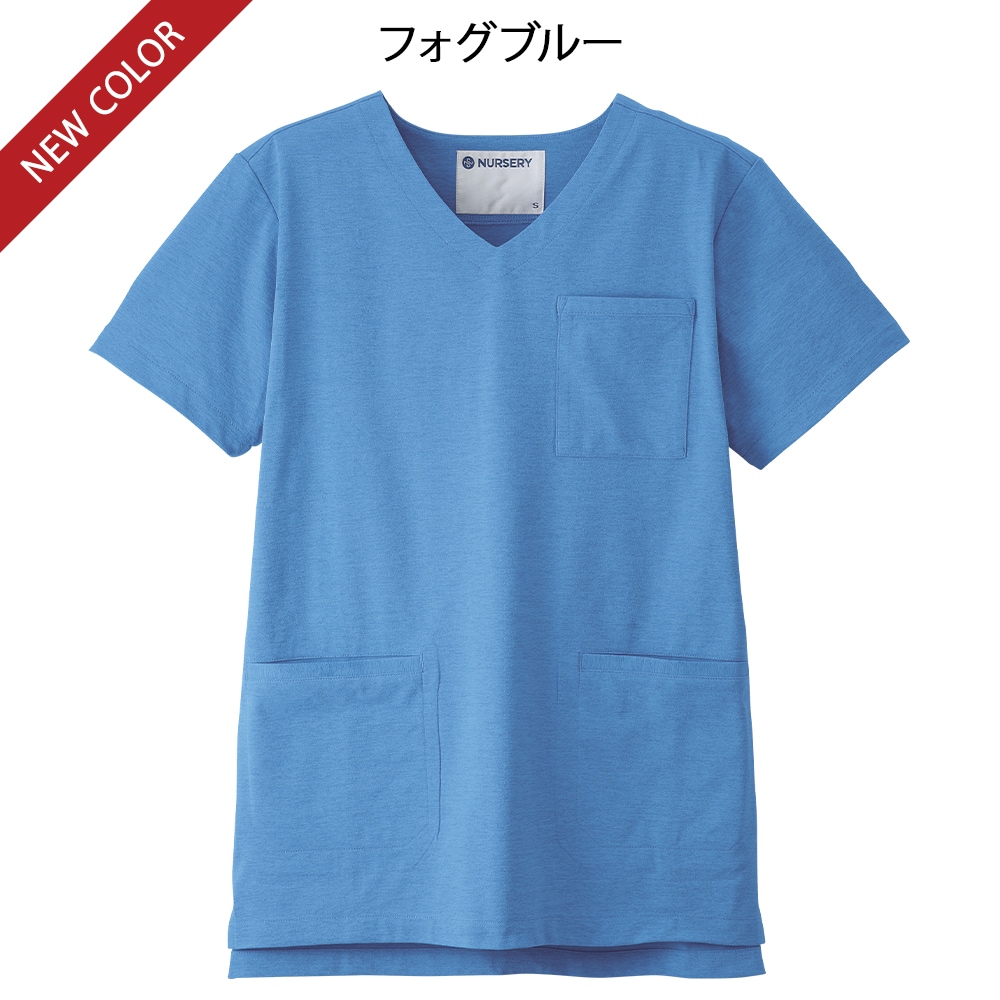 楽ちんなのにきちんと見えるスクラブみたいなTシャツ(男女兼用)