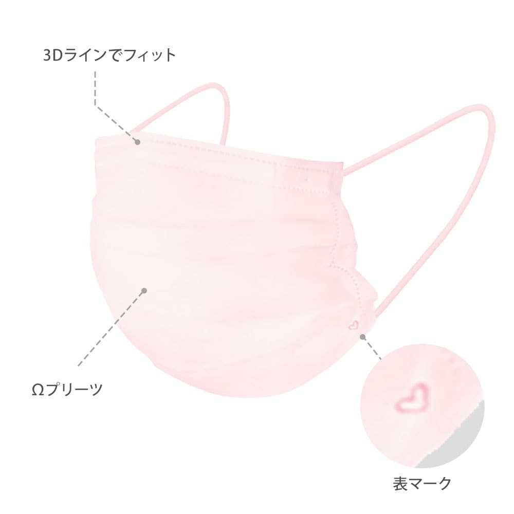 カワイイ女の贅沢マスク ひんやり冷感