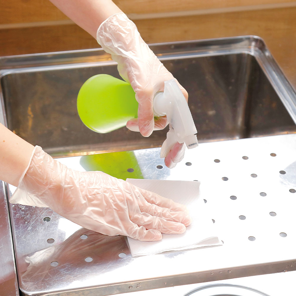 ビニール使いきり手袋