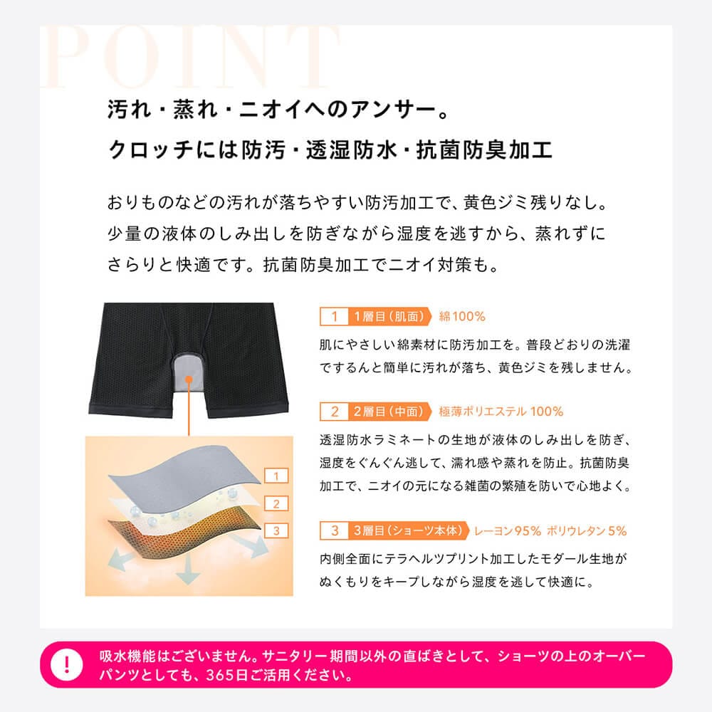 ベア サーマルエアショーツ ハイライズ
