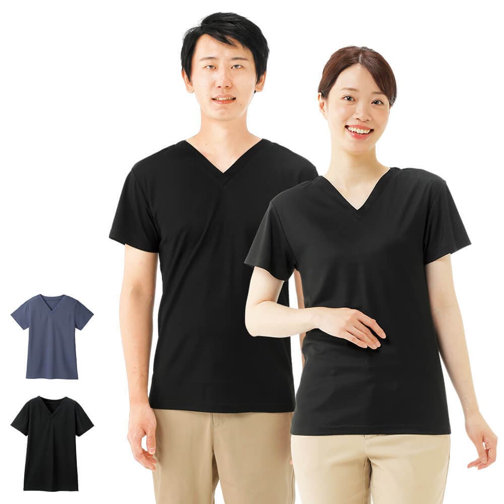 不快感をシャットアウト 消臭制電半袖Tシャツ(男女兼用)