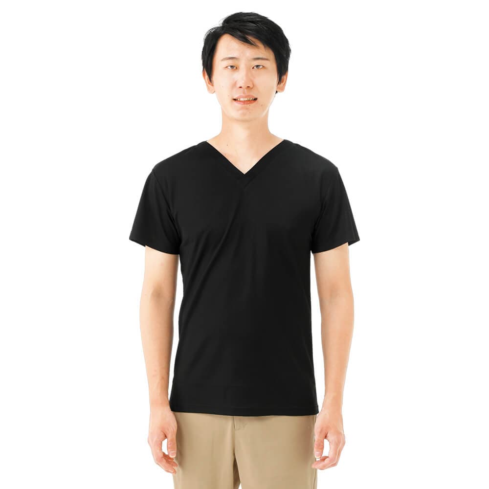 不快感をシャットアウト 消臭制電半袖Tシャツ(男女兼用)