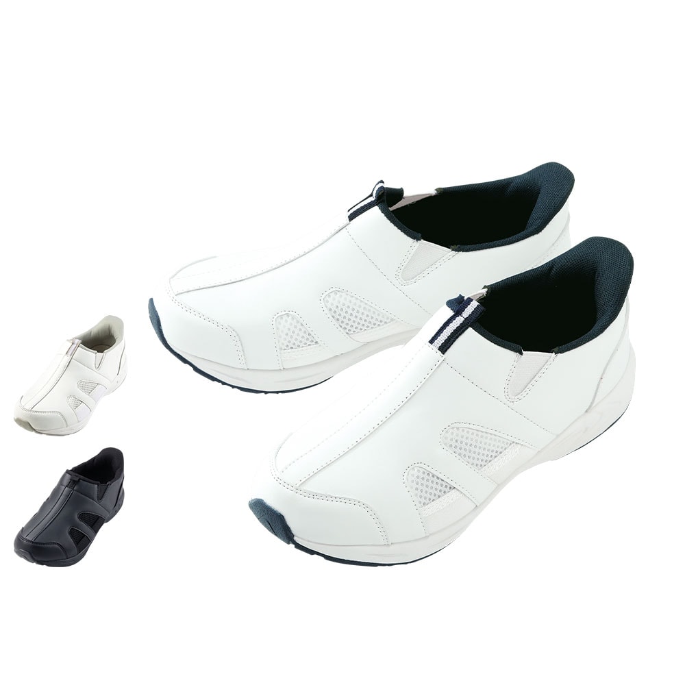 手を使わずに履けるらくちんシューズ