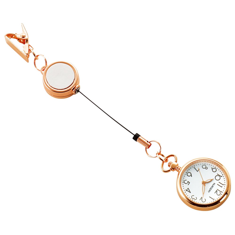 リール付きピンクゴールドウォッチ