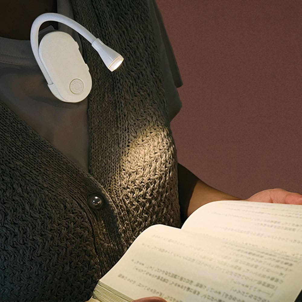 クリップオンブックライト