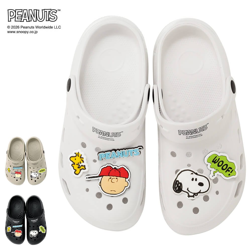 スヌーピー EVAサンダル チャーム付 PN8427