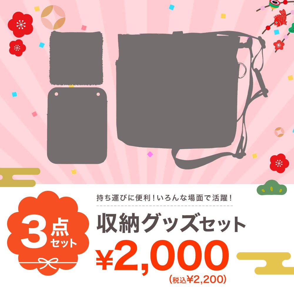 【初売り・特価セット】収納グッズ3点セット