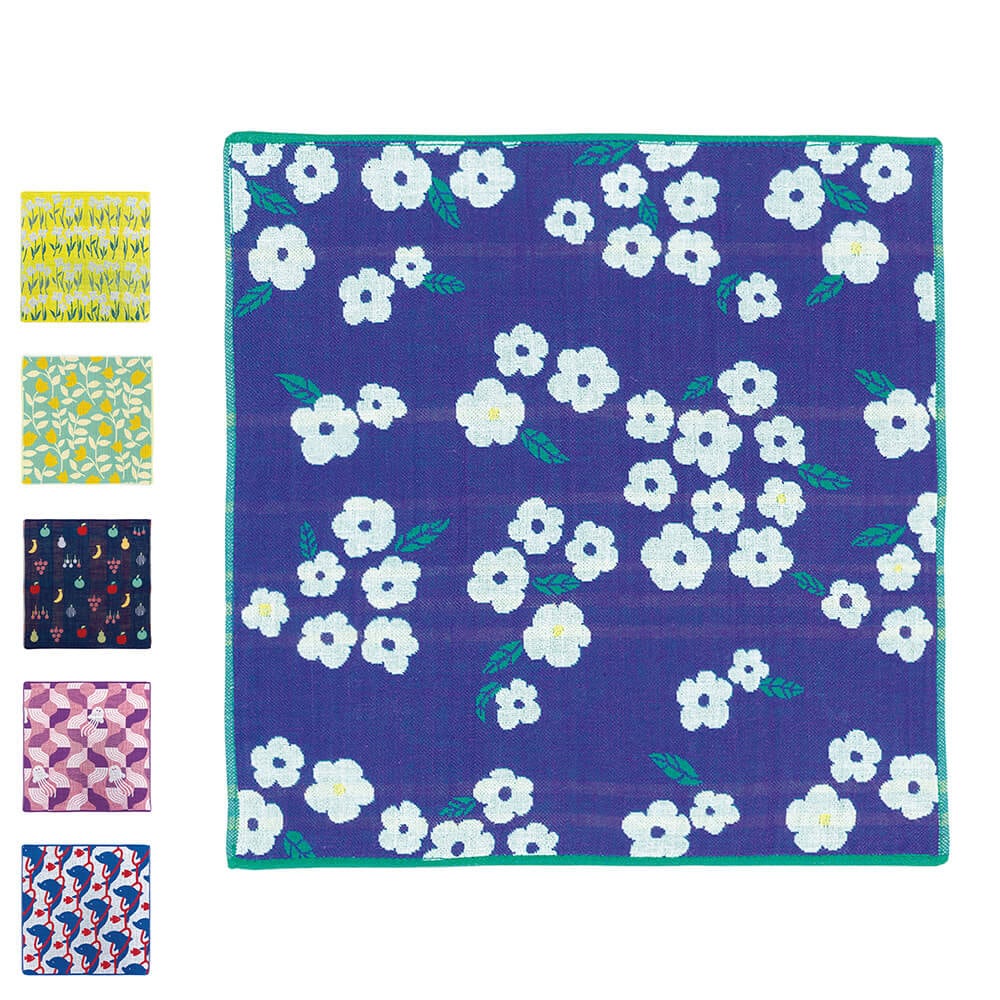 Pochi 3層ガーゼハンカチ