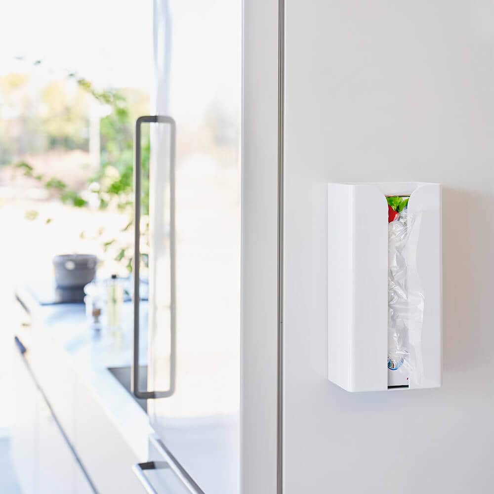 タワー マグネットポリ袋＆キッチンペーパーホルダー