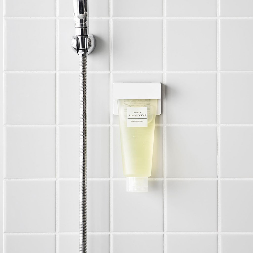 タワー フィルムフック差し込み式歯ブラシ＆チューブホルダー W9