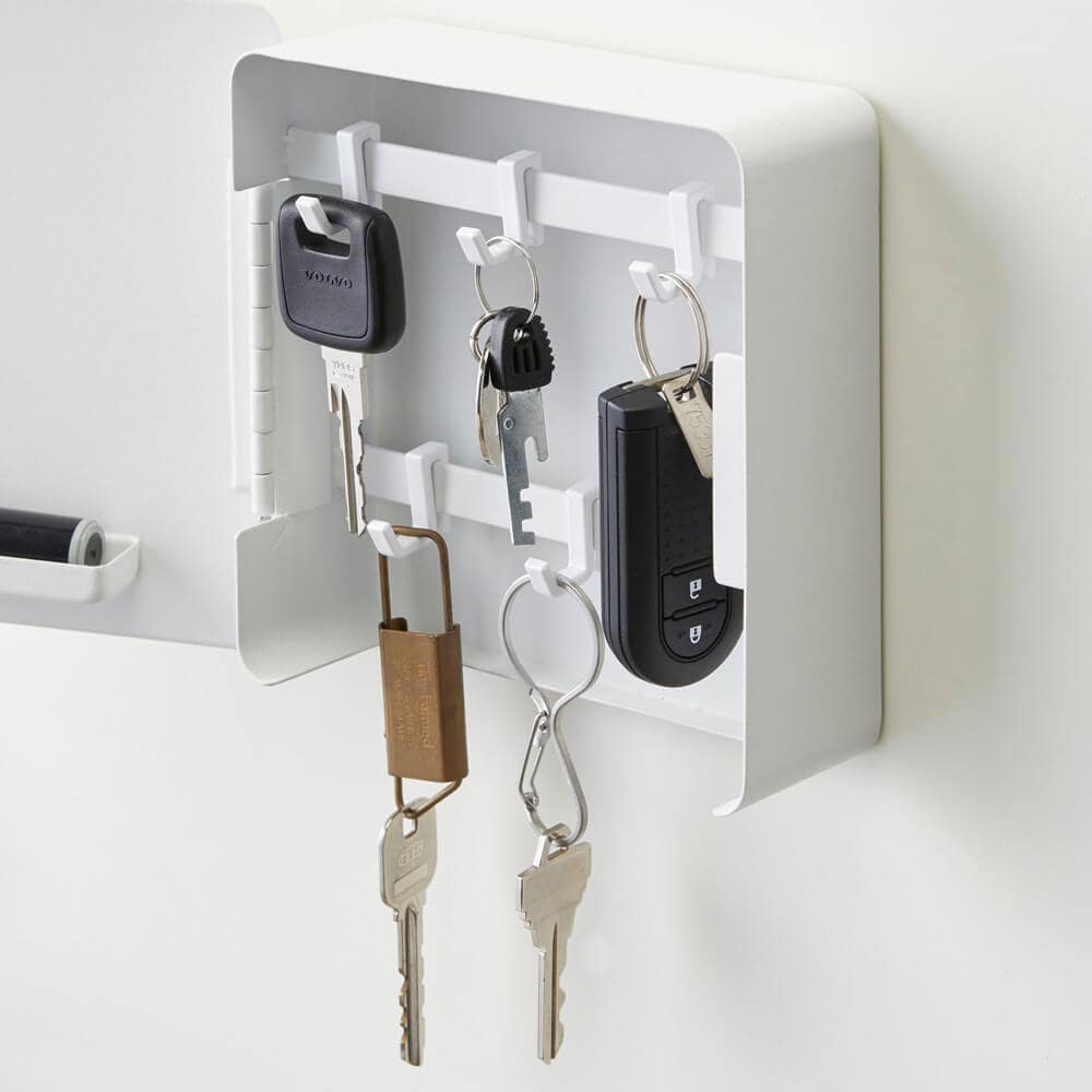 タワー マグネットキーフック2段