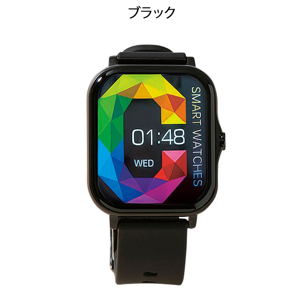 ommix 温度環境アラート付き健康管理スマートウォッチ WW23007