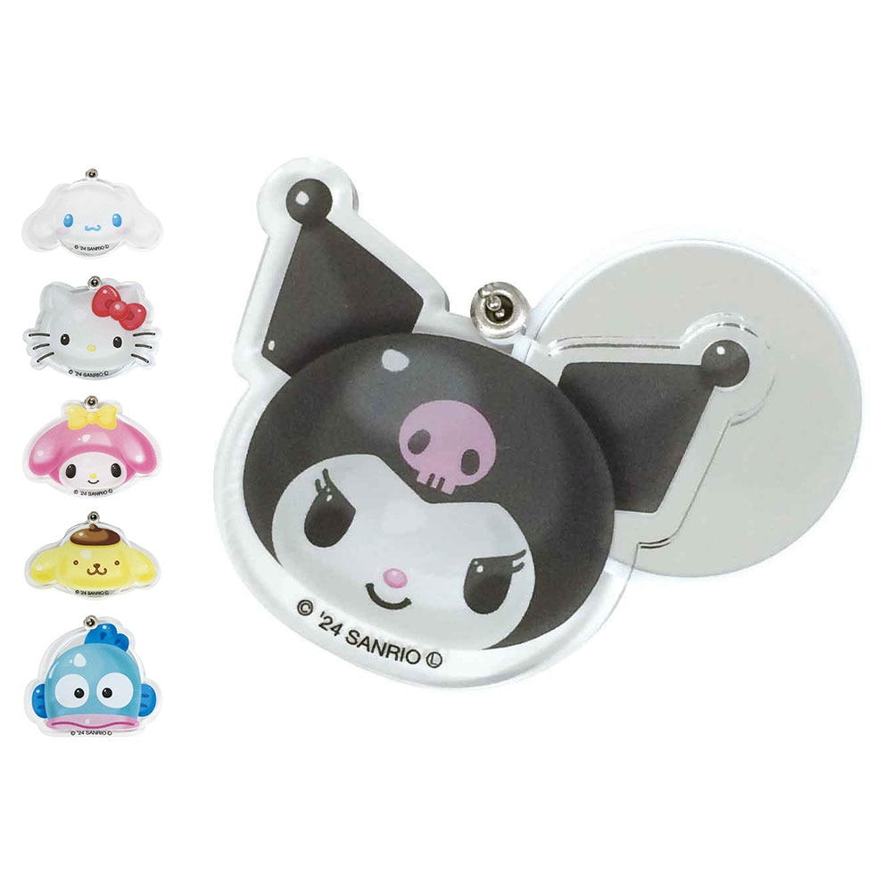サンリオキャラクターズ スライドミラーぷっくりバルーン