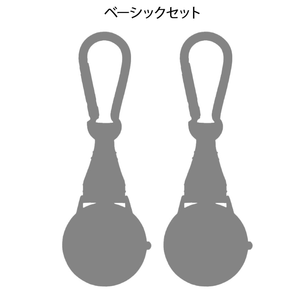 【特価セット・サマーセール】キャラカラビナウォッチ2点セット