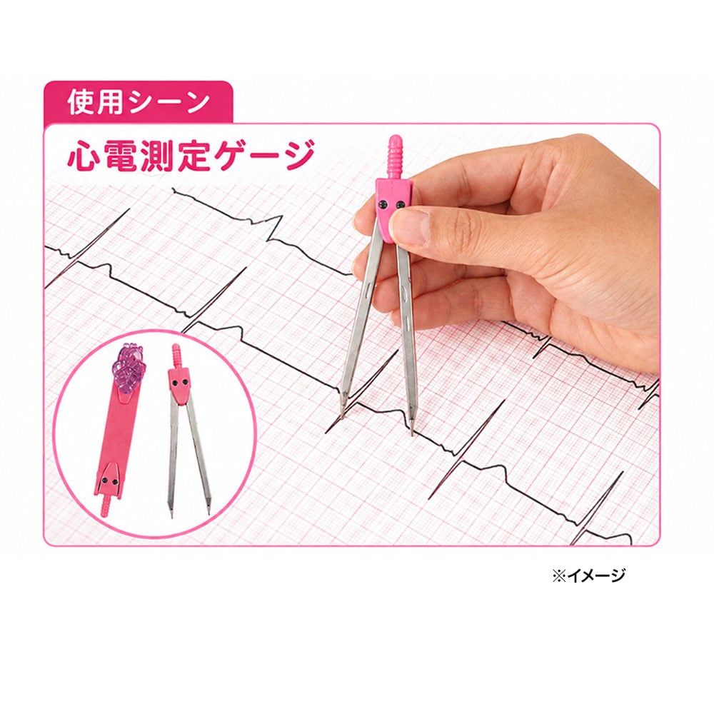 ECG PASS ハートディバイダー ケース付 心電図シリーズ
