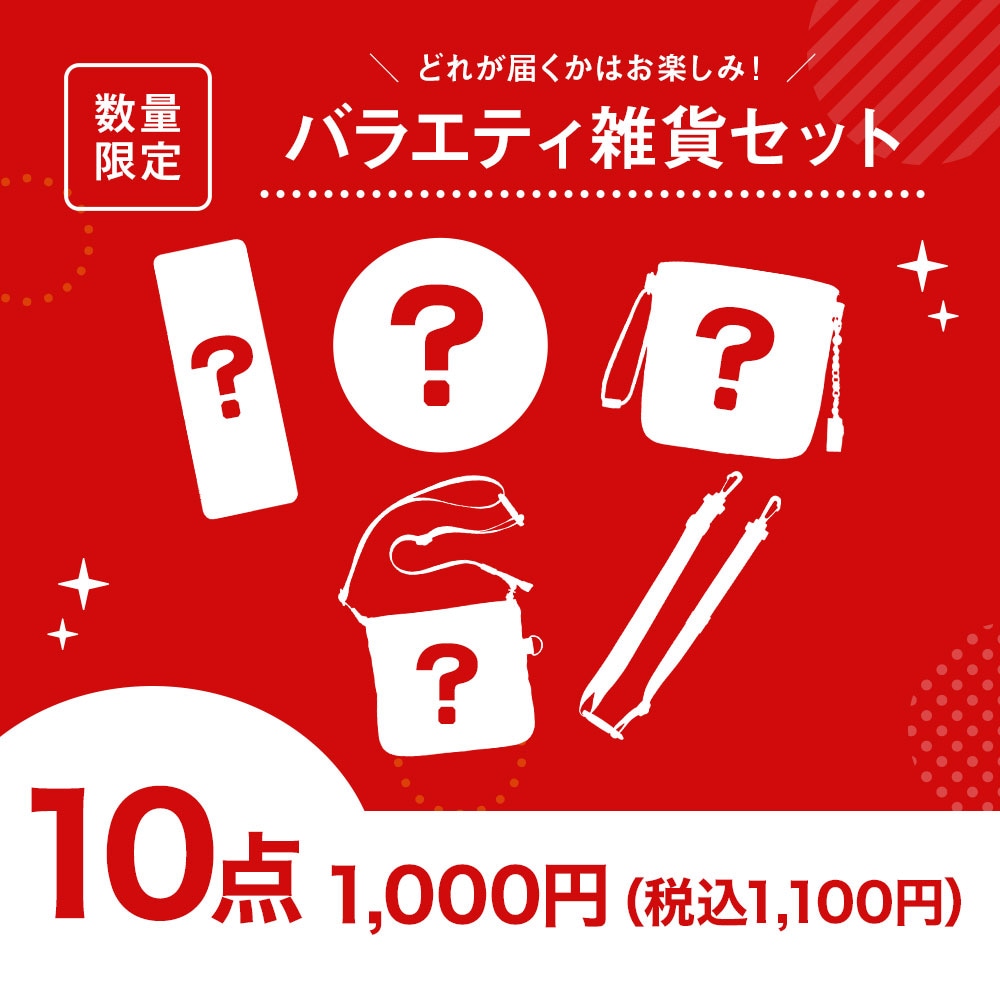【スペシャルプライス】バラエティ雑貨10点セット