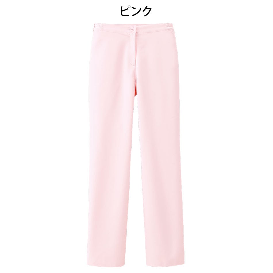 【サマーセール】制電ツイル ベーシックストレートパンツ