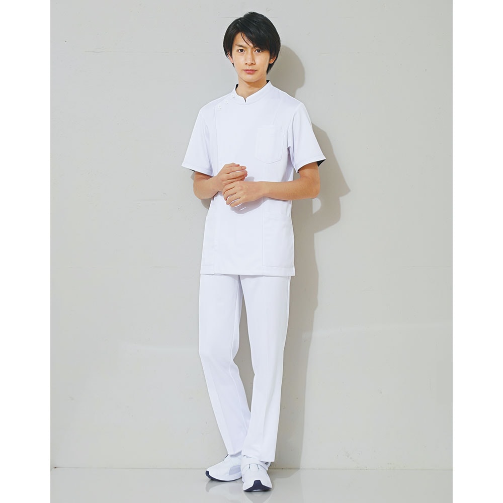 アクティブストレッチ ベーシックストレートパンツ (メンズ)