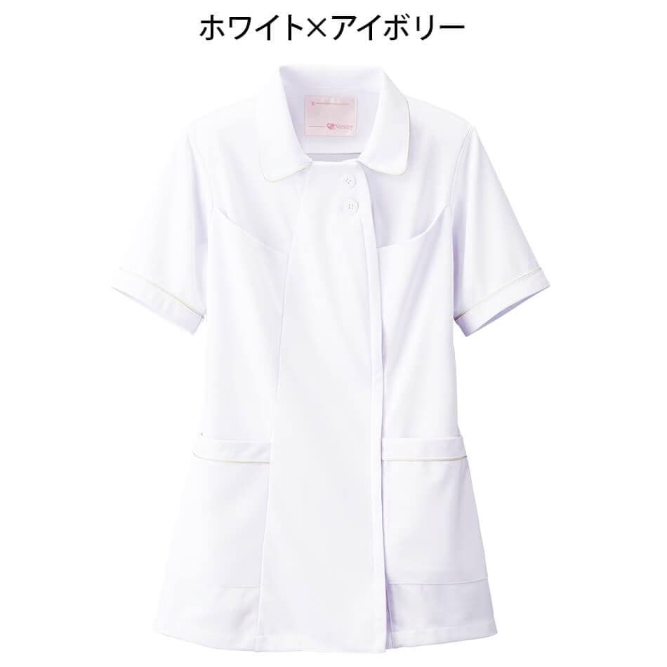 オープンカラーパイピングジャケット