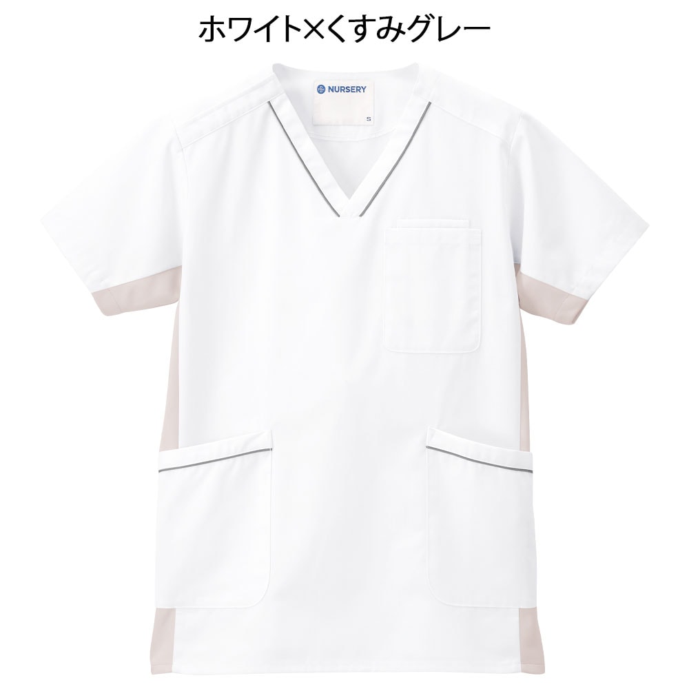 ストレッチ切替スクラブ(男女兼用)