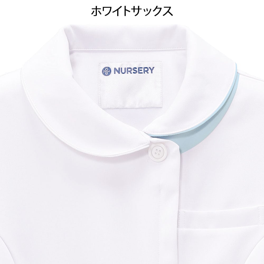 制電クールストレッチ アシメ衿ジャケット