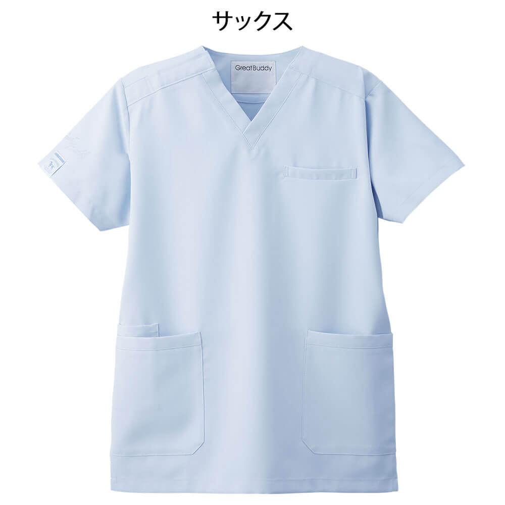 白衣や看護師・ナース用品の通販-ナースリー公式オンラインショップ / グレートバディ 制電ストレッチスクラブ(Unisex)